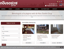 Tablet Screenshot of nousostre.com